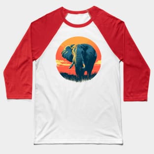 elephant Baseball T-Shirt